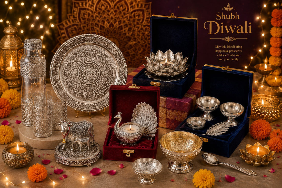 Diwali gifting in German Silver
