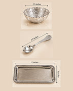 Dry Fruit Bowl Set with Tray — 7 Piece