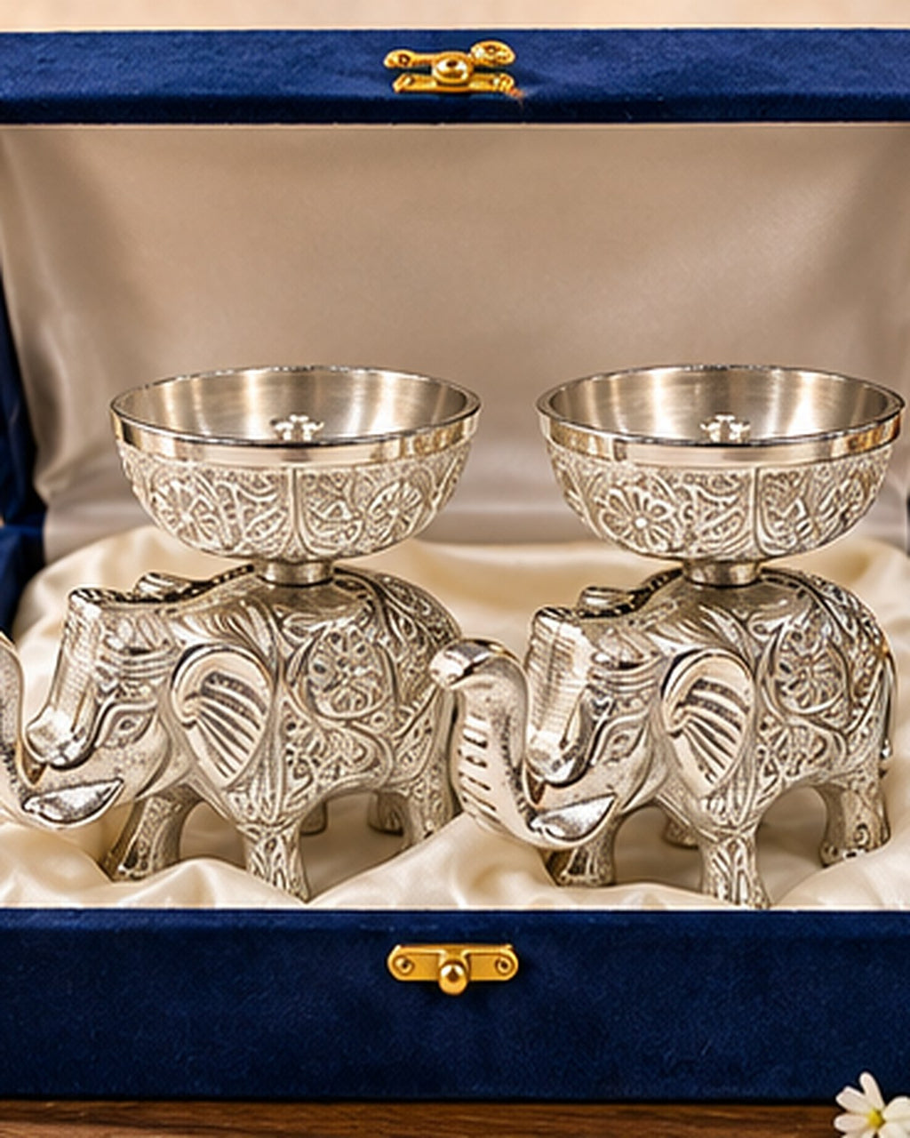 Elephant Diyas — Set of 2