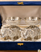 Elephant Diyas — Set of 2