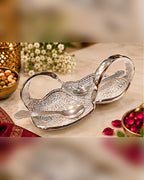 Twin Bowl Set, German Silver — 6.5 Inch