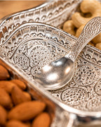 Twin Bowl Set, German Silver — 6.5 Inch