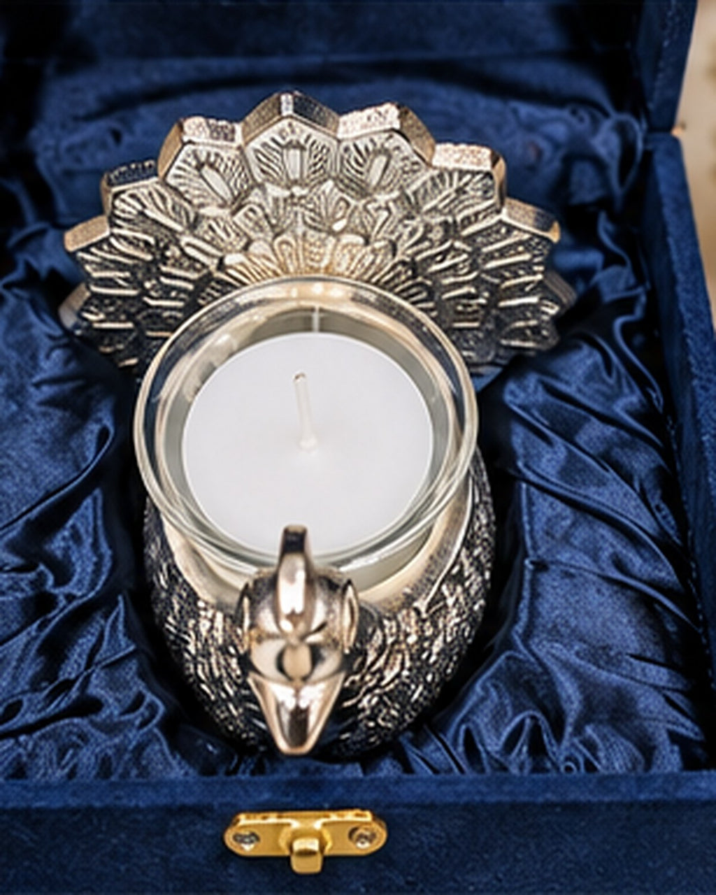 Peacock Tealight Holder