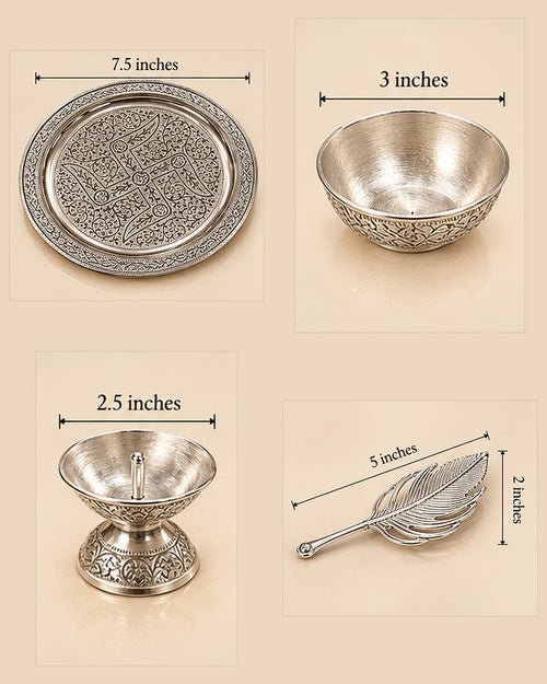 Aarti Thali Set — 5 Piece