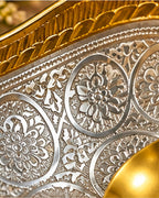 Twin Bowl Set, Gold Polish — 6.5 Inch